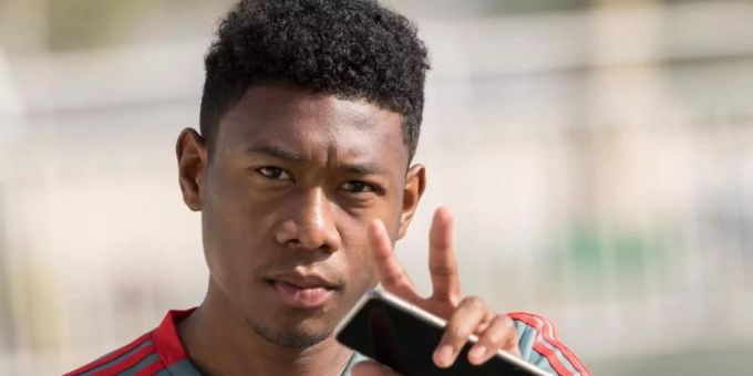 Hat das Training beim FC Bayern wieder aufgenommen: David Alaba. Foto: Peter Kneffel Hat das Training beim FC Bayern wieder aufgenommen: David Alaba. Foto: Peter Kneffel