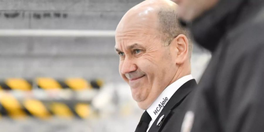 Trainer Gary Sheehan erwischt mit dem HC Ajoie einen perfekten Saisonstart