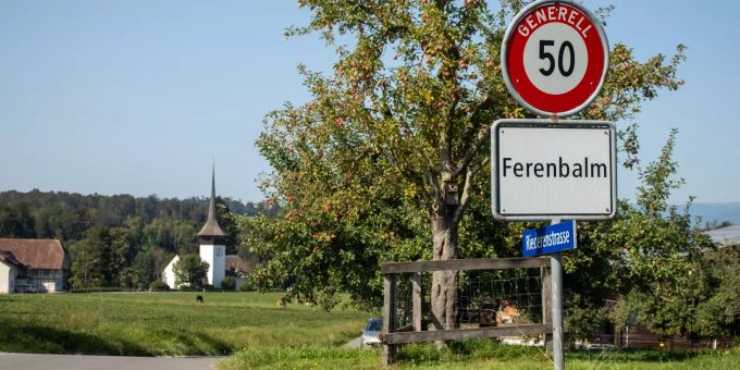 Ortsschild - Ferenbalm Ortsschild - Ferenbalm