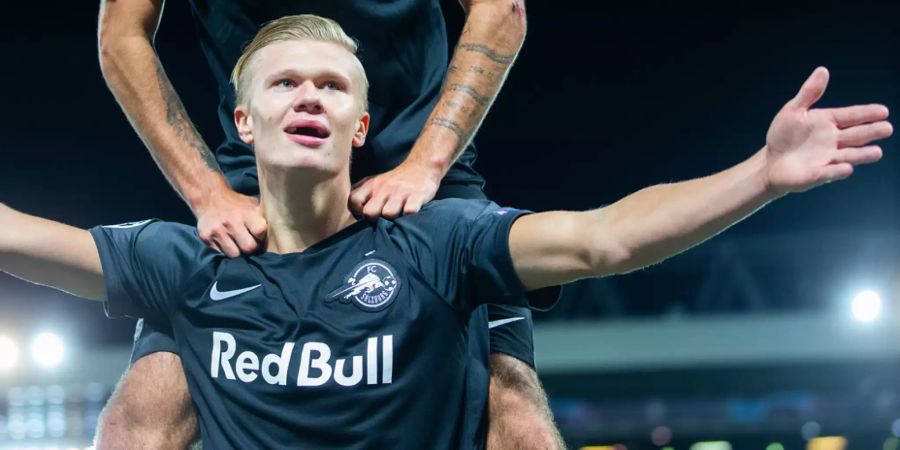 Haaland Red Bull Salzburg