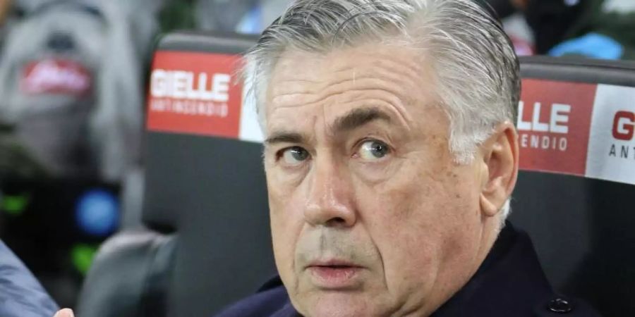 Carlo Ancelotti ist der neue Trainer des FC Everton. Foto: Gabriele Menis/ANSA/dpa