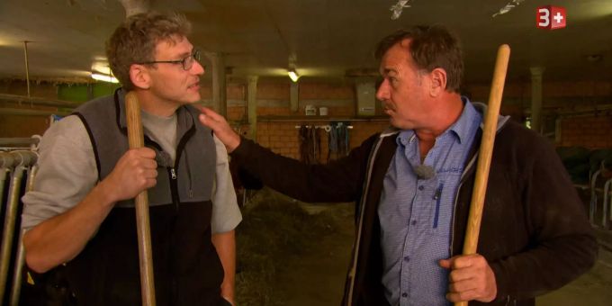 «Bauer ledig sucht» - Casanova Hans gibt Geissliwirt Adrian Liebestipps