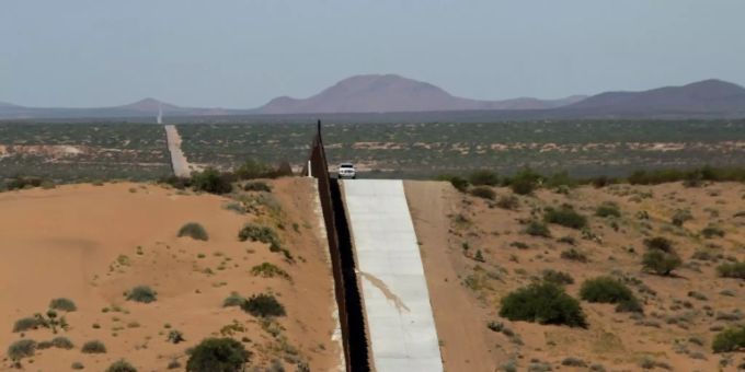 Grenze zwischen den USA und Mexiko Donald Trump