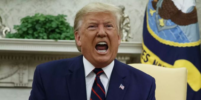 Der US-Präsident Donald Trump. Trump
