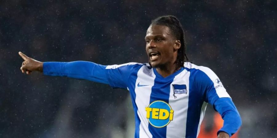Hertha muss im Pokal ohne Dedryck Boyata auskommen. Foto: Soeren Stache/zb/dpa