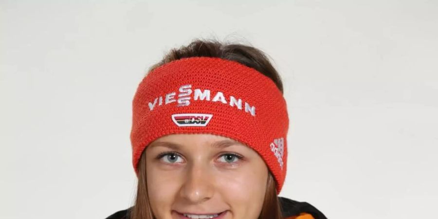 Wurde nachts über München und Oslo eingeflogen, um das Frauen-Quartett zu komplettieren: Katherine Sauerbrey. Foto: spo