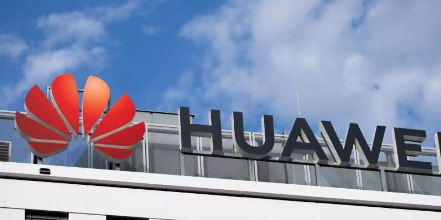 Blick auf die Huawei-Deutschland-Zentrale in Düsseldorf. Foto: Rolf Vennenbernd/dpa