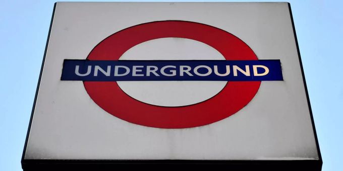 Eine U-Bahn-Signalisation in London. U-Bahn London