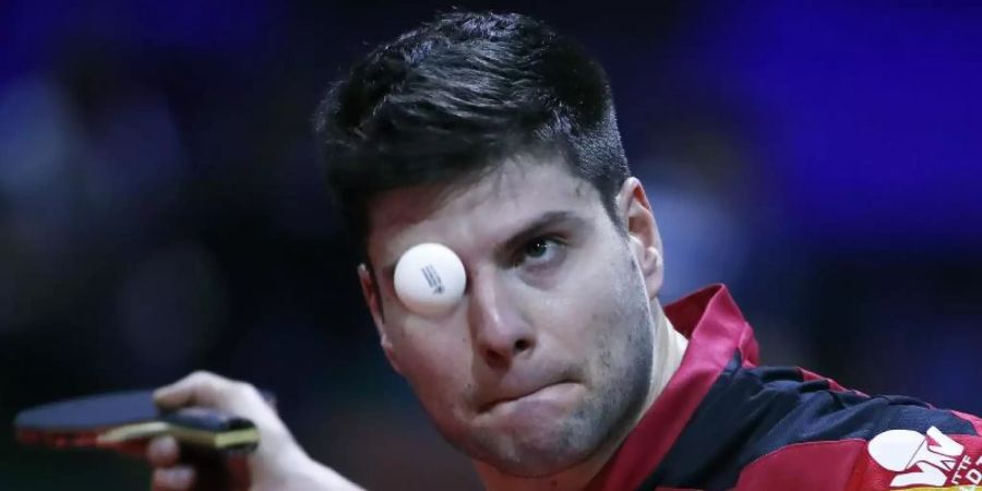 Die deutschen Tischtennis-Herren um Dimitrij Ovtcharov haben das Halbfinale beim Team World Cup in Tokio verpasst. Foto: Tibor Illyes/MTI/dpa/Archivbild