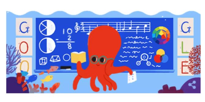 Weltlehrertag Google Doodle