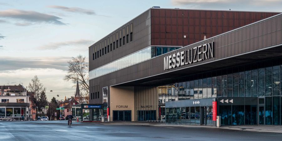 Die Messe in der Stadt Luzern.