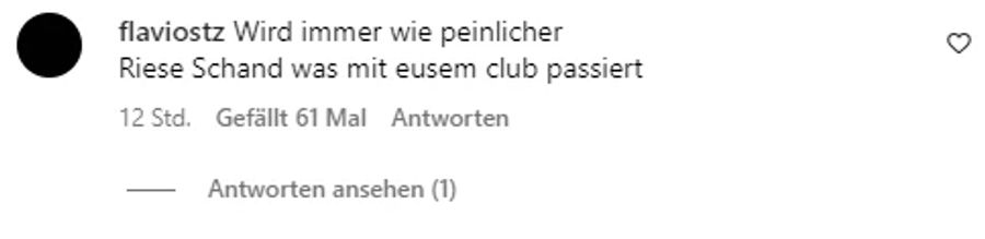 Ein anderer betitelt die aktuelle Situation beim FCB als «Riesenschande».