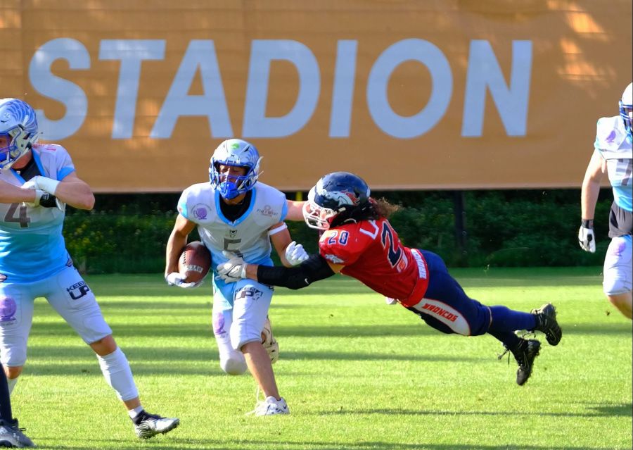 Gegen die Geneva Seahawks zeigten die Bündner eine starke Leistung.