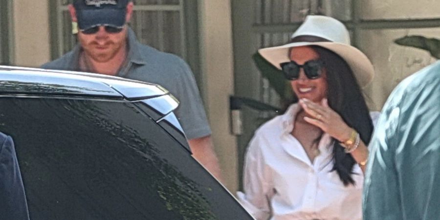 Meghan Markle und Prinz Harry in Kalifornien.