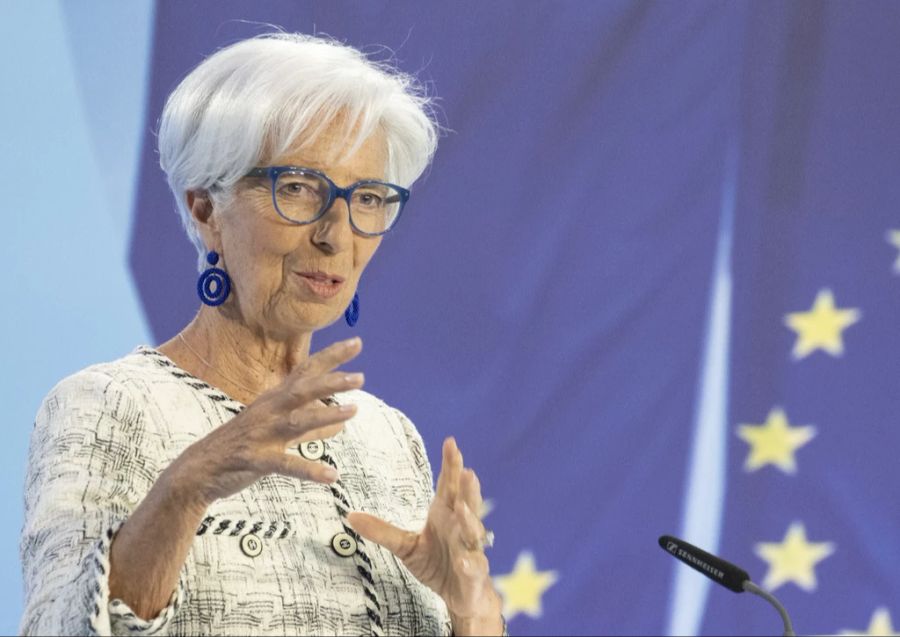 Christine Lagarde Jerome Powell