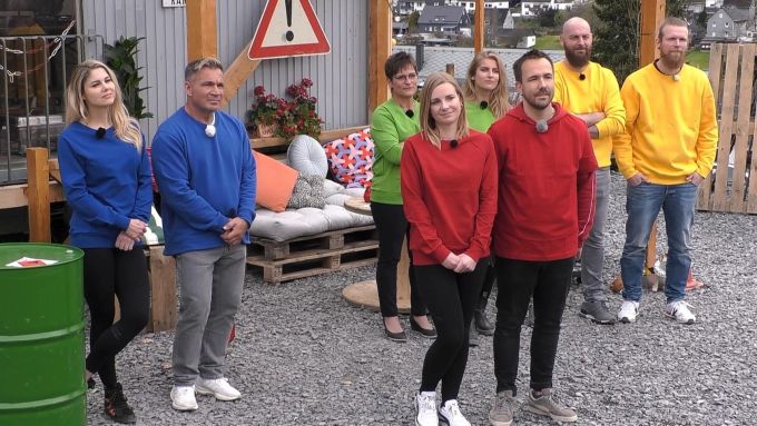 Peter Klein Yvonne Woelke und die anderen Teilnehmenden der RTL-Show «Wettkampf in 4 Wänden». Wettkampf in 4 Wänden