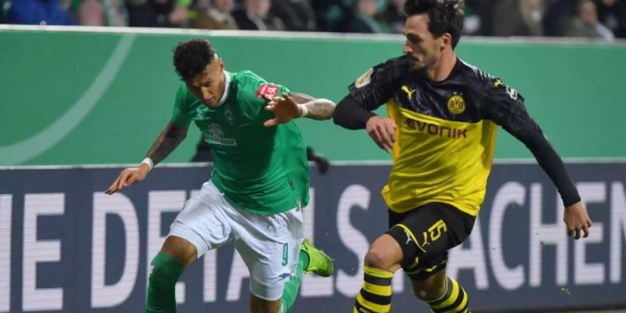 Es geht ums Ganze: Gegen Werder Bremen brennt Borussia Dortmund auf Revanche. Foto: David Hecker/dpa