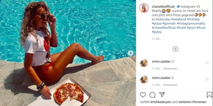 Bachelorette 2020 Chanelle Wyrsch liebt das Leben, das Essen und ihre Kurven. Die Powerblondine will eigentlich auf nichts verzichten. Bachelorette 2020
