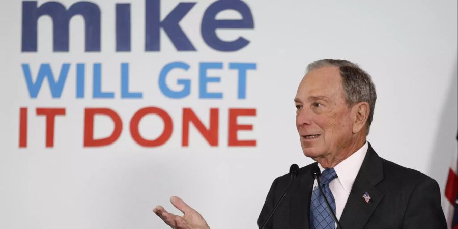 Vorwahlen USA Michael Bloomberg