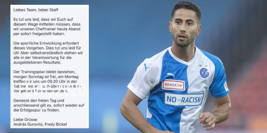 GC Nassim Ben Khalifa postet internes SMS über ForteEntlassung