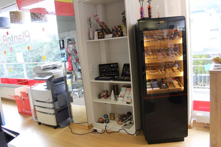 Kiosk mit Herz