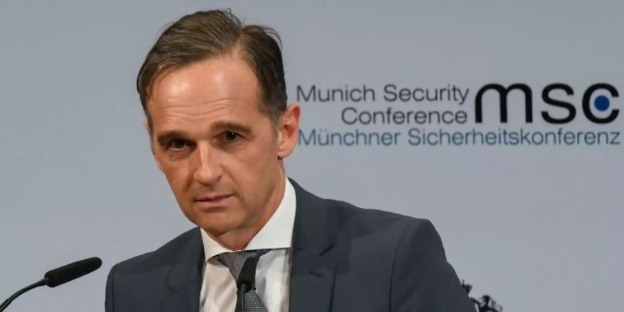 Maas bei der Münchner Sicherheitskonferenz