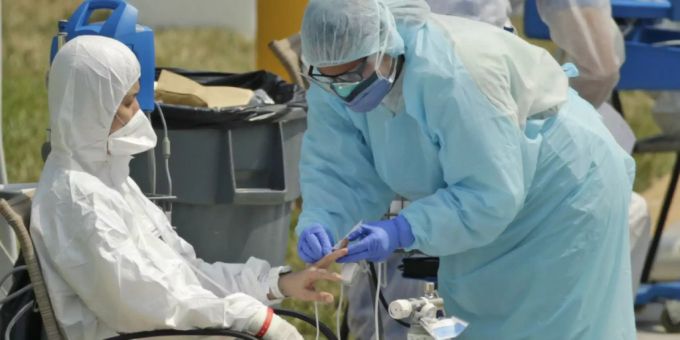 Die USA haben inzwischen die weltweit meisten Fälle von Infektionen mit dem neuartigen Coronavirus. USA Corona