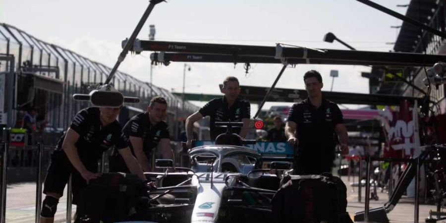 Auch in der Formel 1 sind derzeit die Motoren aus. Foto: Chris Putnam/ZUMA Wire/dpa