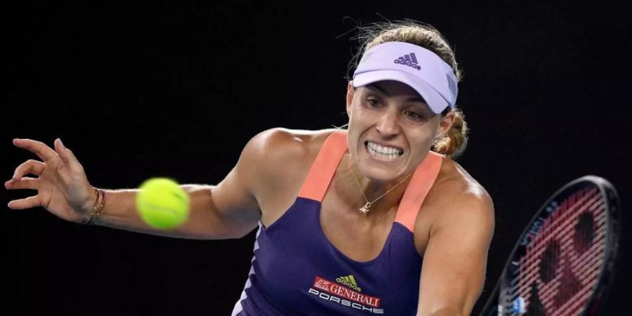 Nimmt für den guten Zweck an den virtuellen Madrid Open teil: Angelique Kerber. Foto: Lukas Coch/AAP/dpa