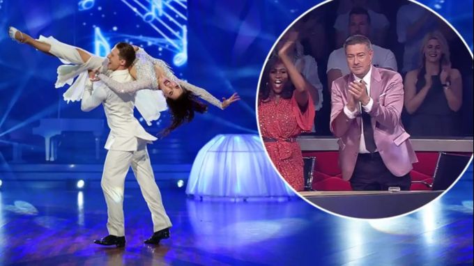 Renata und Valentin Lusin bekommen Standing Ovations von Joachim Llambi bei Let's Dance. Let's Dance