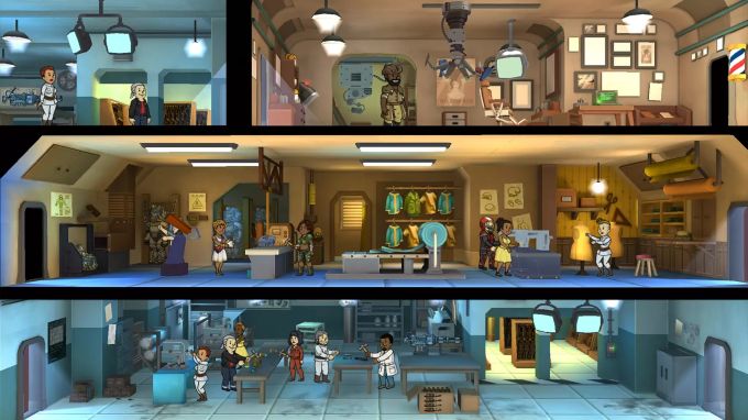 Fallout Shelter ist auf iOS, Android und der aktuellen Konsolengeneration spielbar. Fallout Shelter