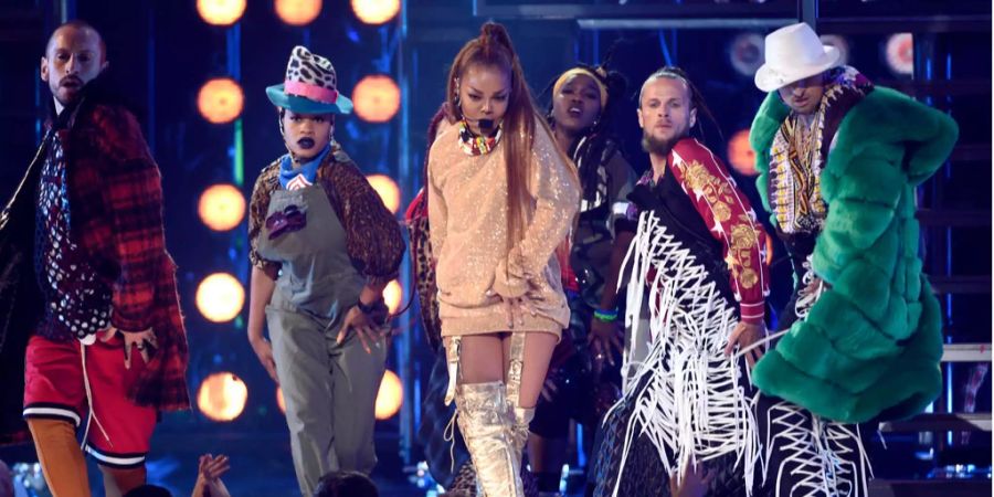 Janet Jackson bei ihrem Auftritt des «Global Citizen Festival».