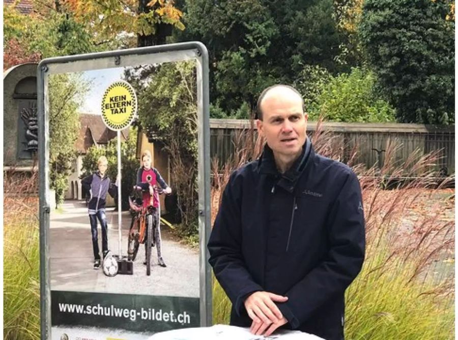 Simon Furter spricht über Elterntaxis und deren Nachteile.