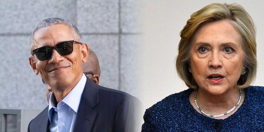 Barack Obama, ehemaliger US-Präsident, und Hillary Clinton, ehemalige First-Lady, bekammen ebenfalls Briefbomben zugestellt.