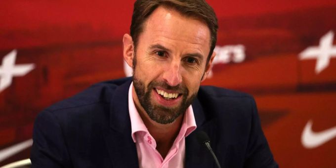 Gareth Southgate, Nationalfussballtrainer von England. southgate
