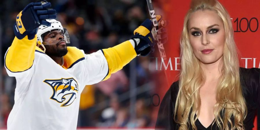 Läuft da etwas zwischen Eishockeyspieler P.K. Subban und Skistar Lindsey Vonn?