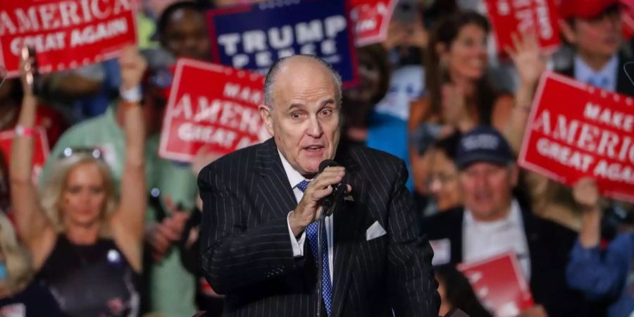 Rudolph Giuliani Donald Trump