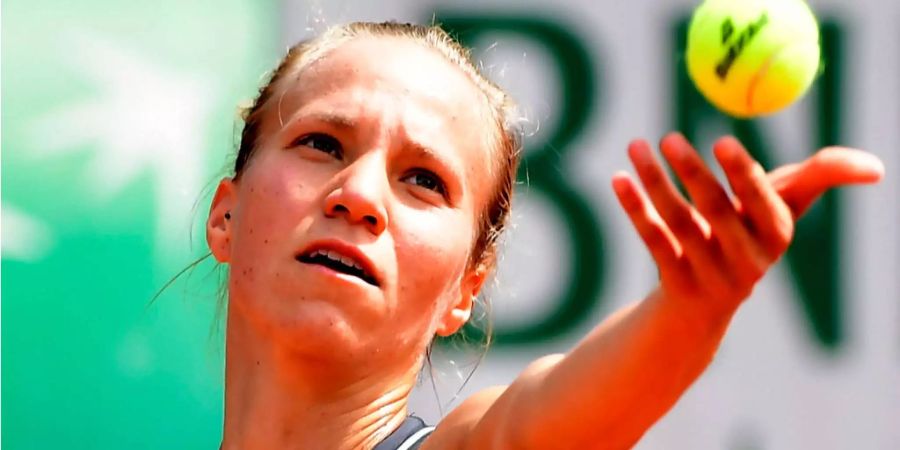 Viktorija Golubic scheidet an den French Open aus.