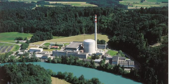 Das AKW Mühleberg im Berner Seeland. Das AKW Mühleberg im Berner Seeland.