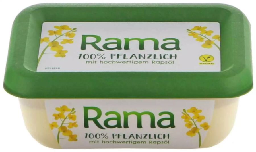 Die planzliche Rama hat viel Palmöl drin.