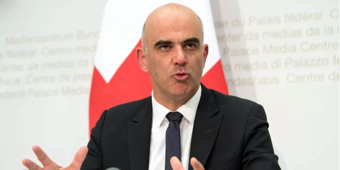 Alain Berset Coronavirus Bundesrat