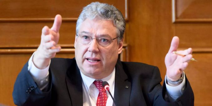 Filippo Lombardi, der Präsident der Aussenpolitischen Kommission des Ständerats. Filippo Lombardi, der Präsident der Aussenpolitischen Kommission des Ständerats.