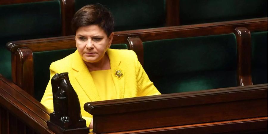 Beata Szydlo tritt als Regierungschefin Polens zurück.