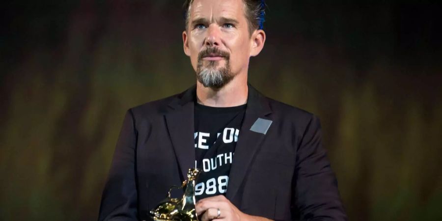 Ethan Hawke erhielt am Filmfest Locarno den «Exzellence Award».