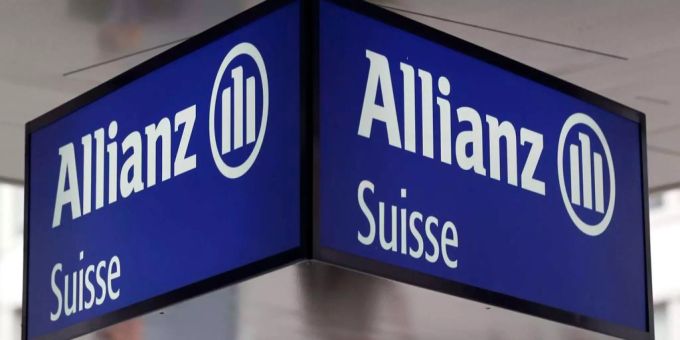 Das Logo der Allianz Suisse. Das Logo der Allianz Suisse.
