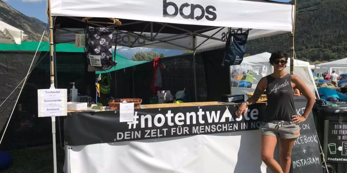 Openair Gampel - «Die Zelte landen bei Obdachlosen statt auf dem Müll!»