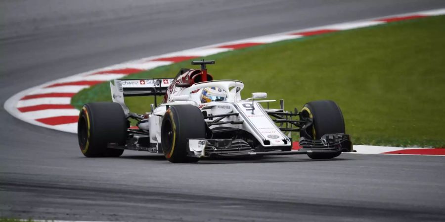 Der Schwede Marcus Ericsson vom Sauber F1 Team holt in Spielberg punkte.