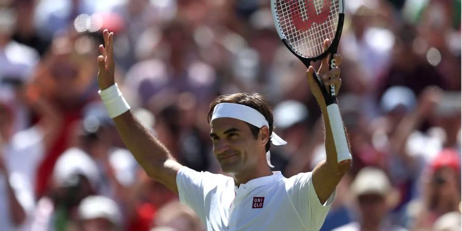 Roger Federer befindet sich in blendender Form.