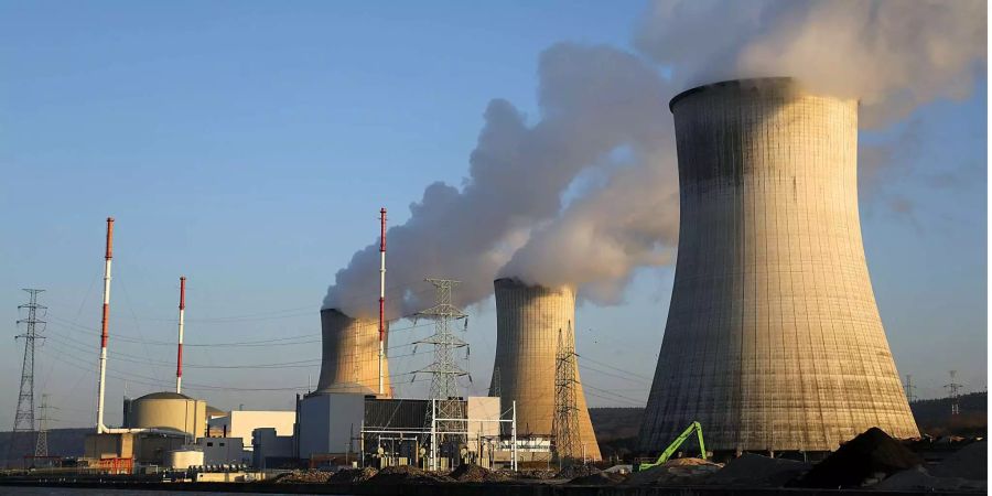 Das Atomkraftwerk Tihange nahe der Grenze zu Deutschland.