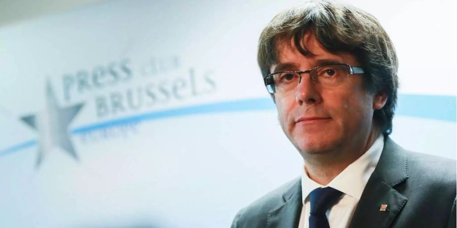 Carles Puigdemont könnte bald verhaftet werden.